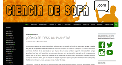 Desktop Screenshot of cienciadesofa.com